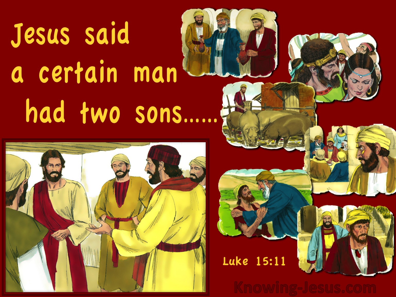 A Visual Guide To The Prodigal Son In Luke 151 11 32 56 Off 